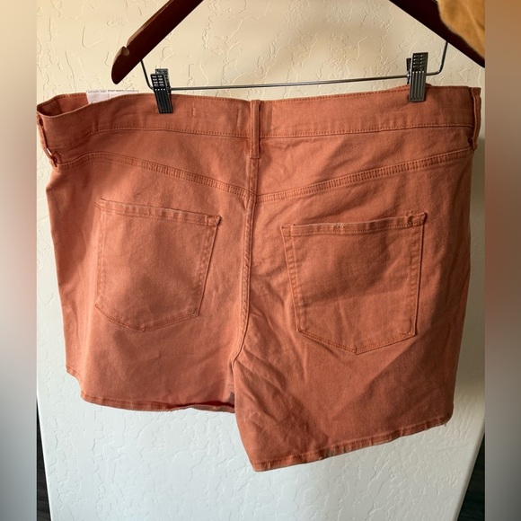 Jessica Simpson|Coral pastel denim shorts,infinite high waist short, NWT•••22W - Picture 4 of 16